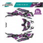 Preview: Geometric Purple for Can-Am Maverick X3 2 Doors